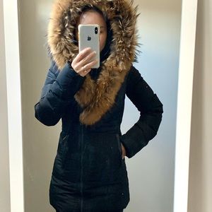 Mackage down jacket in black size XXS